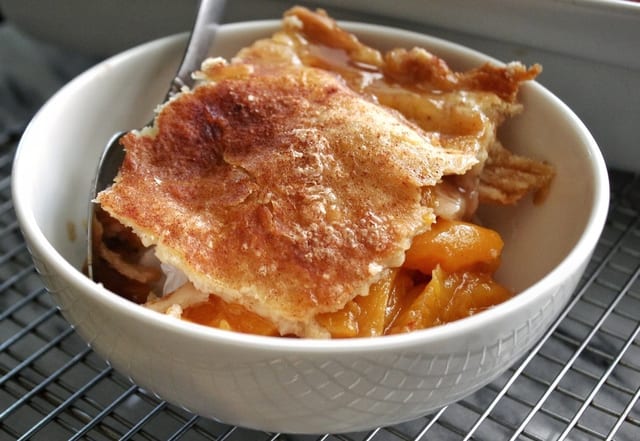 Peach Cobbler.