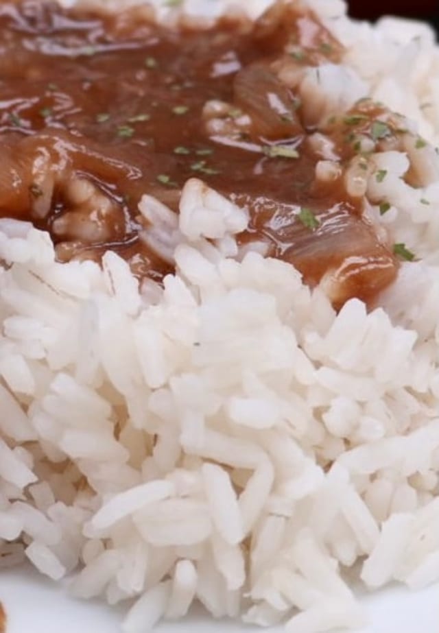 Rice and Gravy.