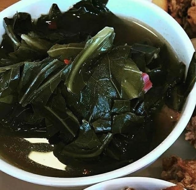 Greens w/ Smoked Turkey.