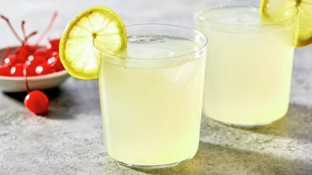 Mason Jar Lemonade.