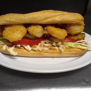Shrimp Po'Boy Sandwich