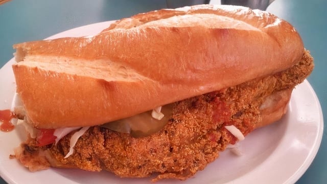 Po' Boy' Sandwich.