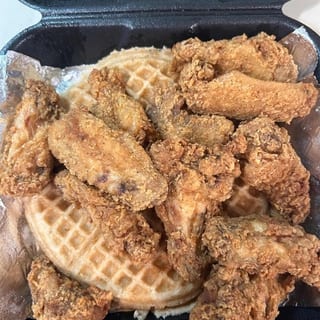 12 Wings & 2 Waffles