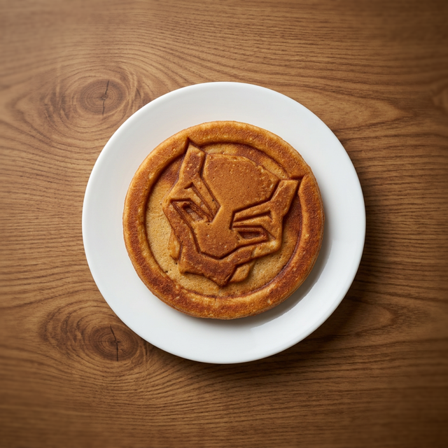 Kids Black Panther Waffle.